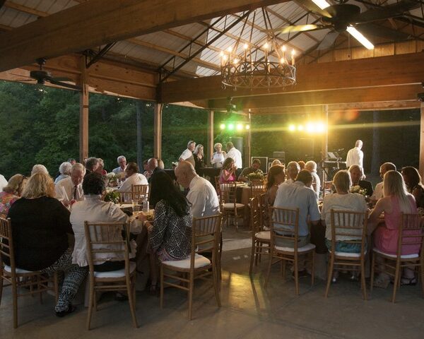 Dinner at The Pavilion.